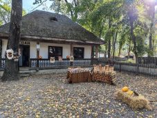 FOTO Meșteri populari, producători locali, tradiții și muzică populară, în acest weekend, în Crângul Petrești 7 muzeul satului toamna