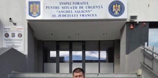 Plutonier adjutant Ene Ciprian, desemnat „Pompierul lunii septembrie”