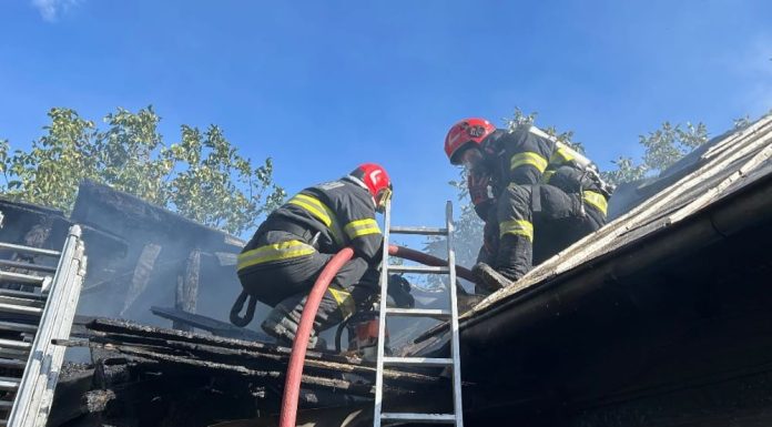 Peste 50 de intervenții au avut angajații ISU Vrancea la sfârșitul săptămânii trecute