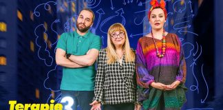 TERAPIE ÎN 3, mâine, pe scena Teatrului Focșani / Când problemele de cuplu ajung pe… masa psihologului!