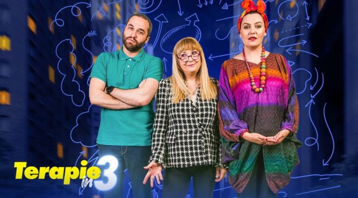 TERAPIE ÎN 3, mâine, pe scena Teatrului Focșani / Când problemele de cuplu ajung pe… masa psihologului!